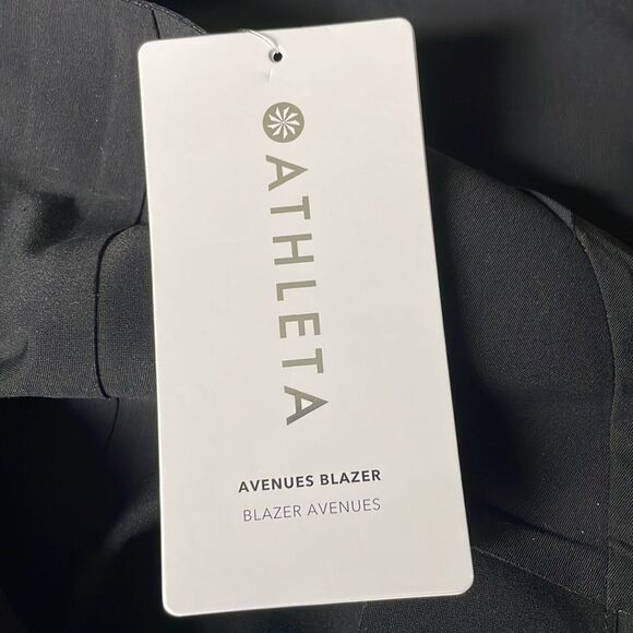 ATHLETA Avenues Blazer, Black, Size 24 - Picture 10 of 14